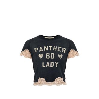 Valentino Graphite Cotton T-shirt