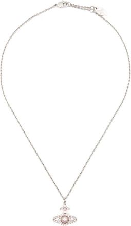 Vivienne Westwood Olympia necklace - women - Faux Pearl/glass/Brass - OS - Silver