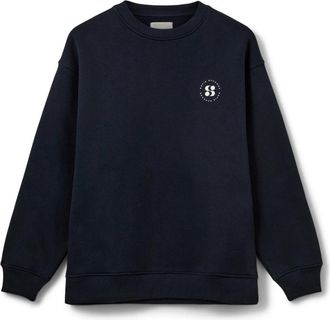 Sofie Schnoor Parisw Sweatshirt - Dames - Sweatshirts - Blauw - XS - Katoen - Hoodies & sweatvesten