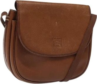 Burberry Pre-owned Cross Body Bags, female, Brown, Size: ONE SIZE Pre-owned Vintage Shoulder Bag
