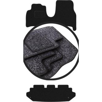 OEM Alfombrillas Anthra Para Lancia Phedra 7 Plazas (2002-2010)