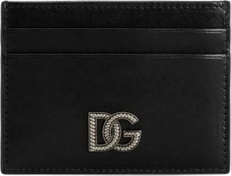 Dolce & Gabbana Heren, Accessoires, Zwart, Maat: ONE Size Leer