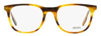 Ermenegildo Zegna EZ5248-H Rounded Acetate Eyeglasses - Brown