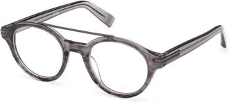 Ermenegildo Zegna Optical Frame - Heren - Brillen - Grijs - 50 MM - Accessoires