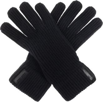 Giorgio Armani Kasjmier handschoenen - Heren - Handschoenen - Zwart - L - Kasjmier - Accessoires