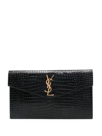 Saint Laurent Uptown clutch bag - Black
