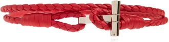 Tom Ford Bracciale con barra a T - Argento