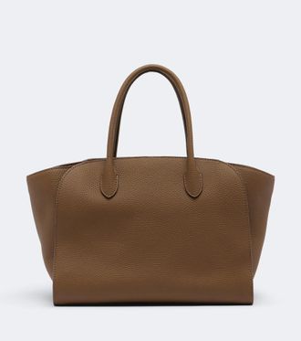 The Row Marlo 12 leather tote bag