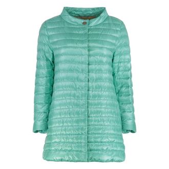 Herno Dames, Jassen, Groen, Maat: S Nylon