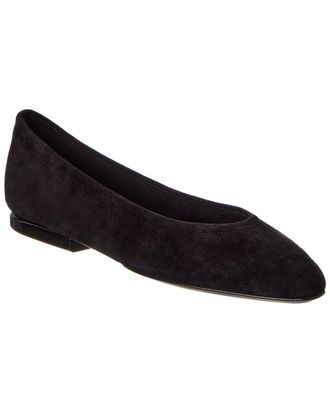 Loro Piana Primula Suede Ballerina Flat