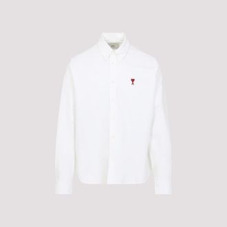 Ami White Cotton Shirt