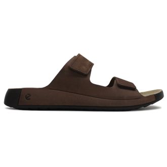Ecco Ecco 2nd Cozmo Leather Mens Casual Sandals - Potting Soil - Size:UK 10.5-11