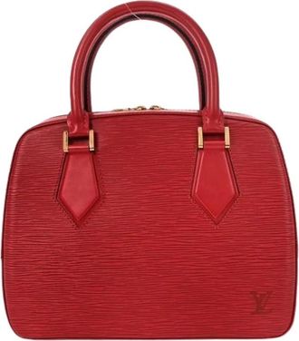 Louis Vuitton Pre-owned Handbags, female, Red, Size: ONE SIZE Pre-owned Vintage Handbag