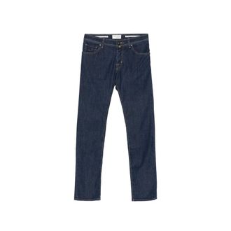 Jacob Cohen Straight Jeans, male, Blue, Size: W38 Straight Jeans