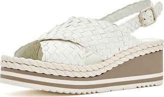 La Canadienne Paulo Womens Sandals Milk : 9.5 M (B), Leather