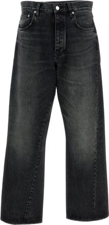 Sunflower Wide Jeans - Heren - Loose Fit Jeans - Zwart - W31 - Katoen - Jeans