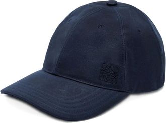 Loewe Honkbalpet met Anagram-borduurwerk - Blauw