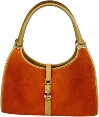 Gucci Pre-owned Handbags, female, Red, Size: ONE SIZE Pre-owned Vintage Handbag