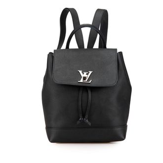 Louis Vuitton Pre-owned Womens Pebbled Leather Backpack - Black - One Size