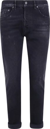 Dondup Icon Slim Fit 5 Pockets Jeans - Heren - Slim Fit Jeans - Zwart - W33 - Jeans