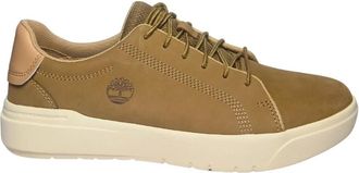 Timberland Leren Sneaker - Heren - Sneakers - Beige - 41 EU - Leer - Schoenen