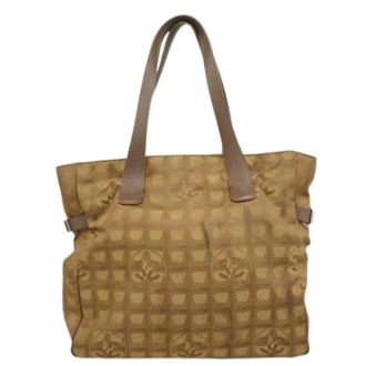 Chanel Pre-owned Tote Bags, female, Brown, Size: ONE SIZE Pre-owned Vintage Tote Bag