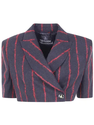 Vivienne Westwood Jacket One-Button Cut Off