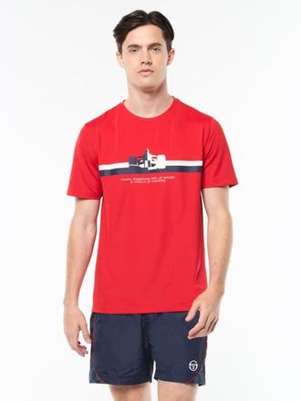 Sergio Tacchini Macchina T-shirt in Adrenaline Rush at Nordstrom, Size Xxx-Large