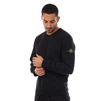 Stone Island Heren Stone Island Crewneck Sweatshirt in Navy