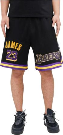 Pro Standard Pro Standard Los Angeles Lakers Lebron James Pro Team Shorts in Black Men