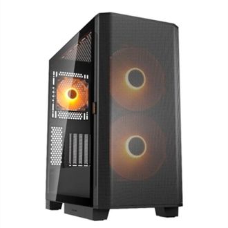 Cougar Caja Semitorre Airface Flo Rgb Black
