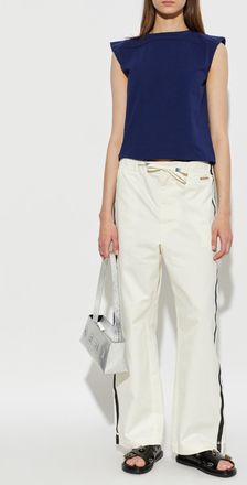 Marni Wide-leg Trousers, Womens, Cream