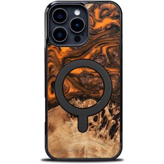 OEM Funda Bewood Unique Para Iphone 16 Pro Max - Naranja Con Magsafe