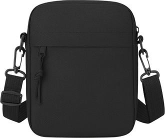 Generic Compatible For Men Oxford Cloth Crossbody Bags Long Shoulder Strap Minimalists Tote Bag Black White Khaki(Black)