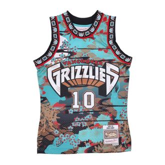 Mitchell & Ness Sportswear, male, Multicolor, Size: S Basketball Tank Top Swingman Jersey 1998