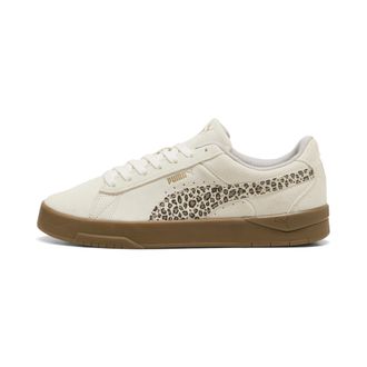 Puma Sneakers Jada Classic Leopard da donna, Scarpe, Bianco, 35.5