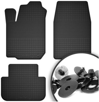 OEM Alfombrillas De Goma + Topes Para: Toyota Land Cruiser J100 Todoterreno (1998-2007)