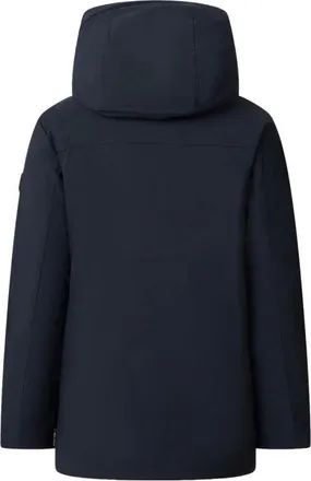 Save The Duck Hooded Polyester Raincoat - Blue