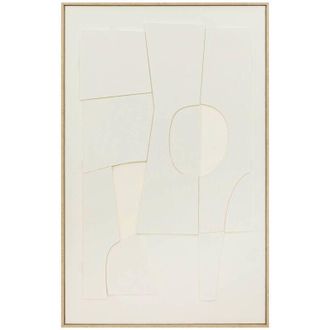 Atmosphera Atmosphera - Appendiabiti 3d yelena bianco 116x75cm cr&eacute;ateur dint&eacute;rieur