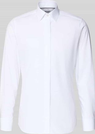 Olymp Level 5 Slim Fit Smokinghemd aus Baumwolle mit Stretch-Anteil in Weiss, Gr&ouml;&szlig;e 42