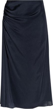 Theory Gonna midi drappeggiata - Blu