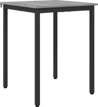 vidaXL Mesas De Comedor 60 X 60 X 75 Cm Madera De Ingenier&iacute;a Cuadrado Vidaxl