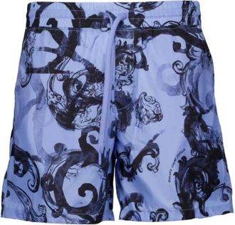 Versace Jeans Couture Beachwear, male, Blue, Size: M Shorts