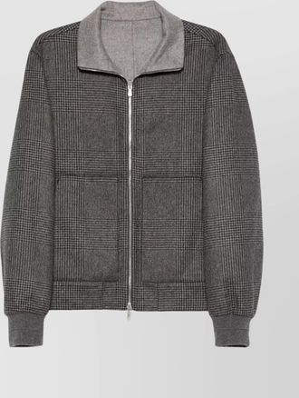 Brunello Cucinelli bomber jacket in cashmere