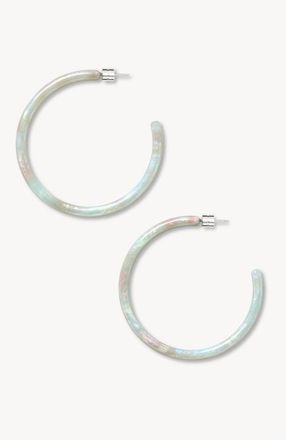 Machete Jewelry Large Hoops in Astral Mint at Nordstrom