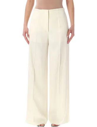 Alberta Ferretti Wide Leg Viscose Palazzo Pants