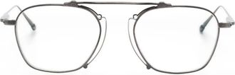 Matsuda M3129 glasses - unisex - Titanium - 51 - Grey