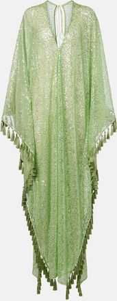 Taller Marmo Caftano Absolutely OOO con paillettes