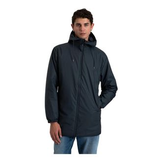 Rains Waterdichte Jas - Heren - Regenjassen - Blauw - S - Polyester - Jassen