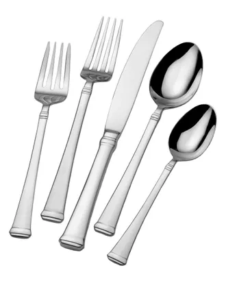 Mikasa Harmony 65Pc 18/10 Stainless Steel Flatware Set, Service For 12